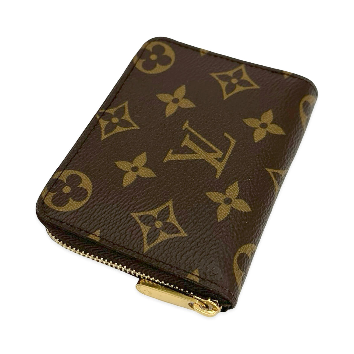 LOUIS VUITTON: Monogram Zippy Coin Purse