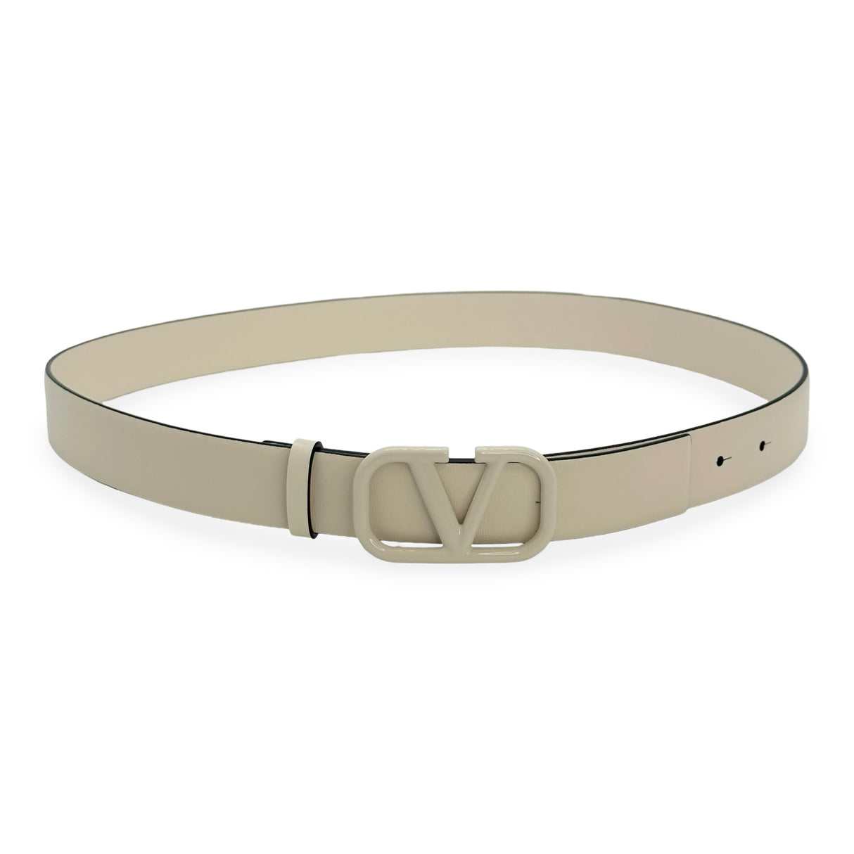 VALENTINO: Calfskin VLogo Signature Belt