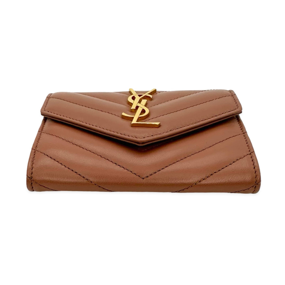 Quilted Lambskin Cassandre Snap Wallet