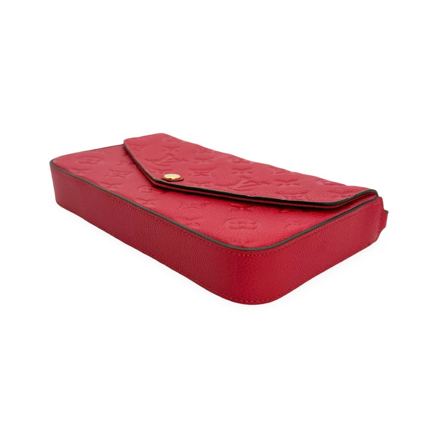 LOUIS VUITTON: Monogram Empreinte Felicie Pochette