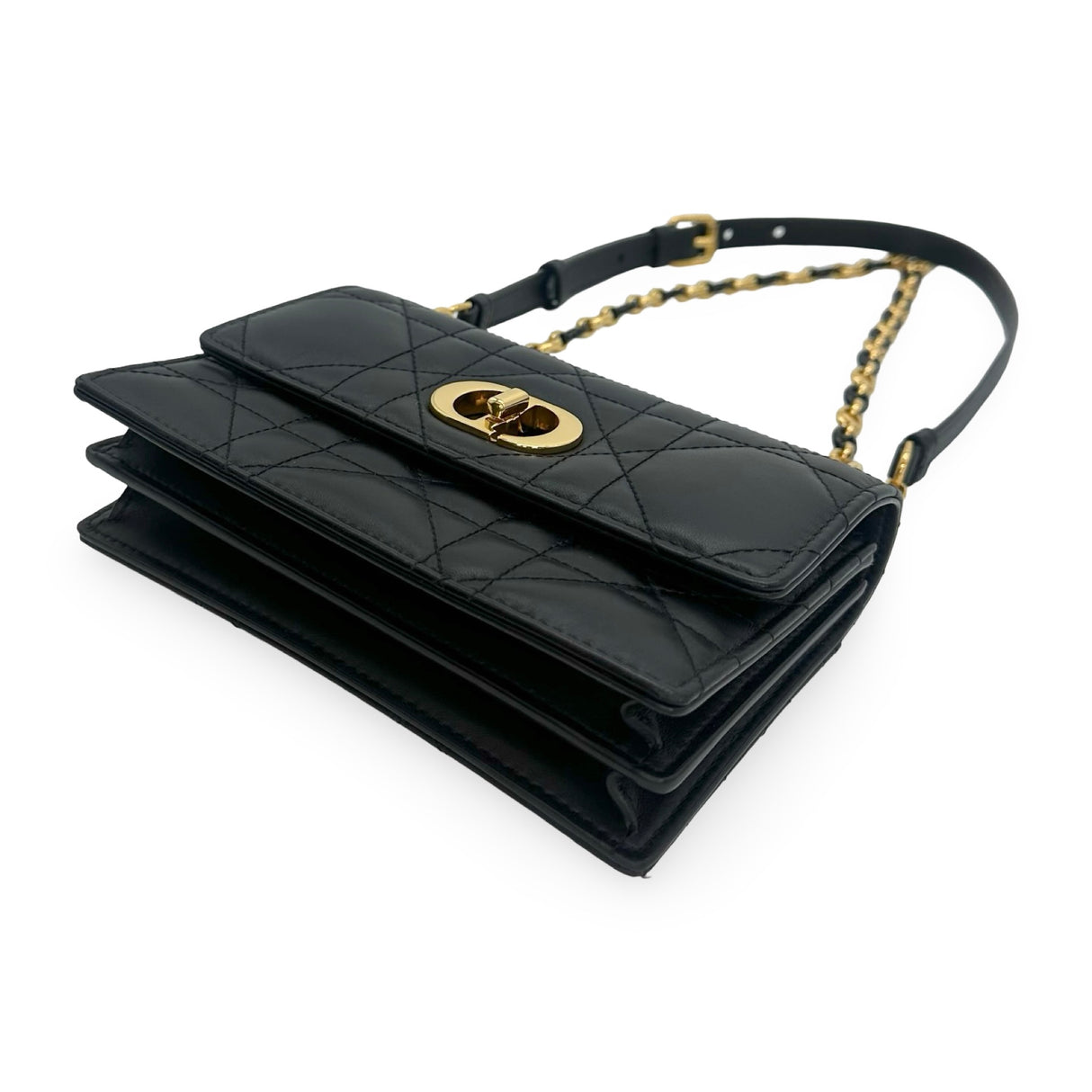 CHRISTIAN DIOR: Macrocannage Miss Caro Mini Bag