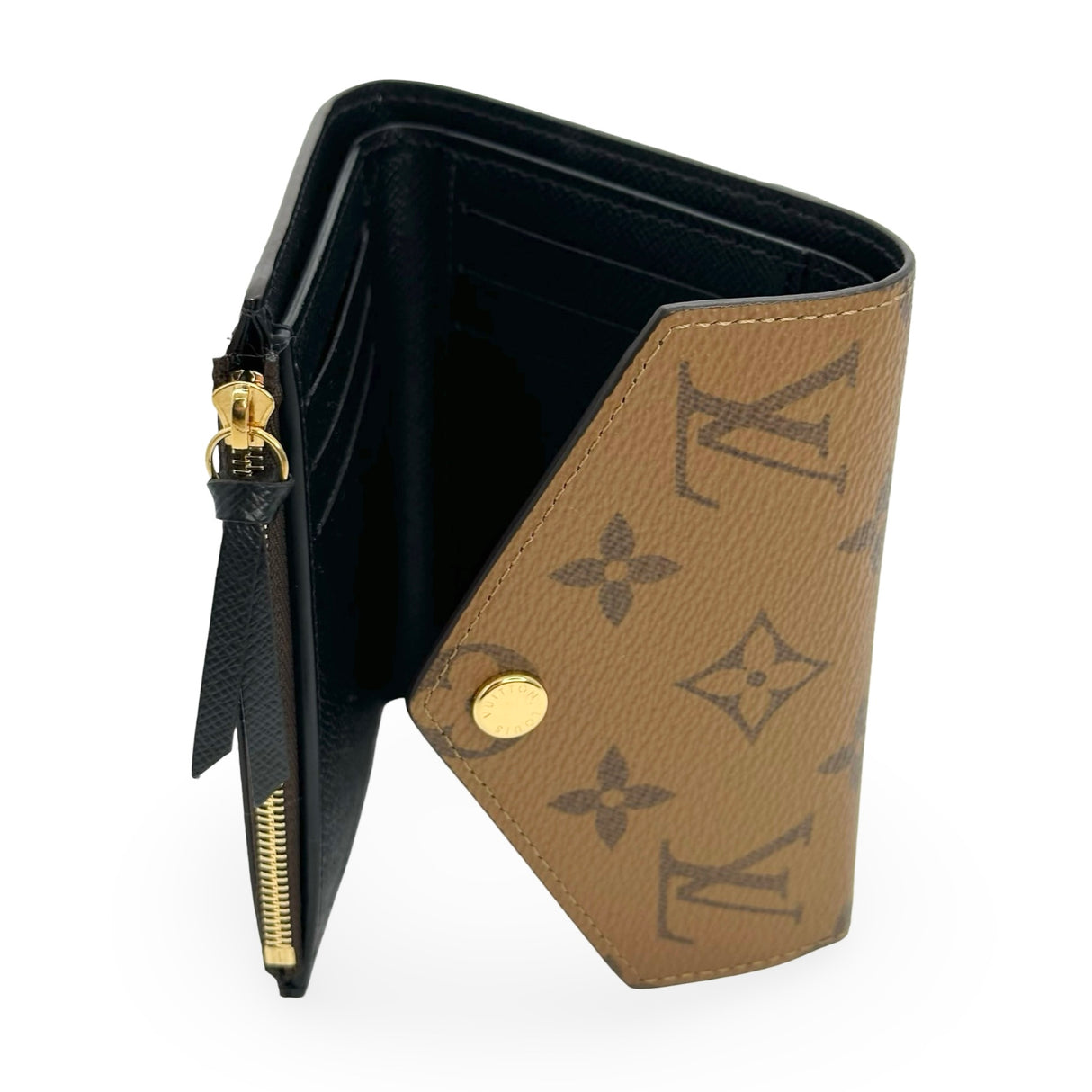 LOUIS VUITTON: Monogram Reverse Victorine Wallet