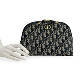 CHRISTIAN DIOR: Oblique 30 Montaigne Aphrodite Cosmetic Bag