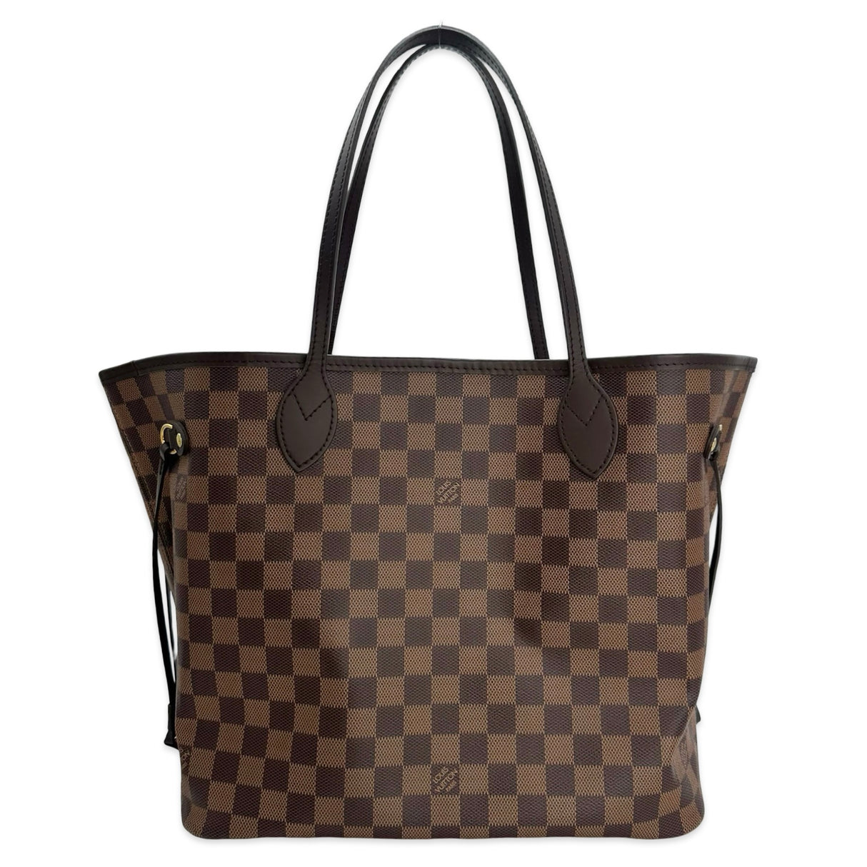 LOUIS VUITTON: Damier Ebene Neverfull MM