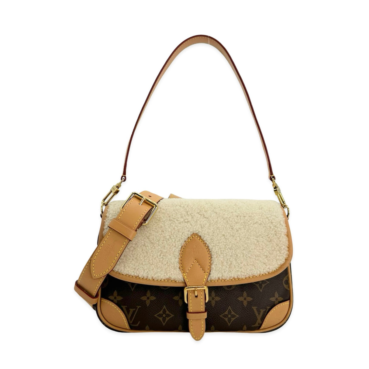 Monogram Shearling Diane