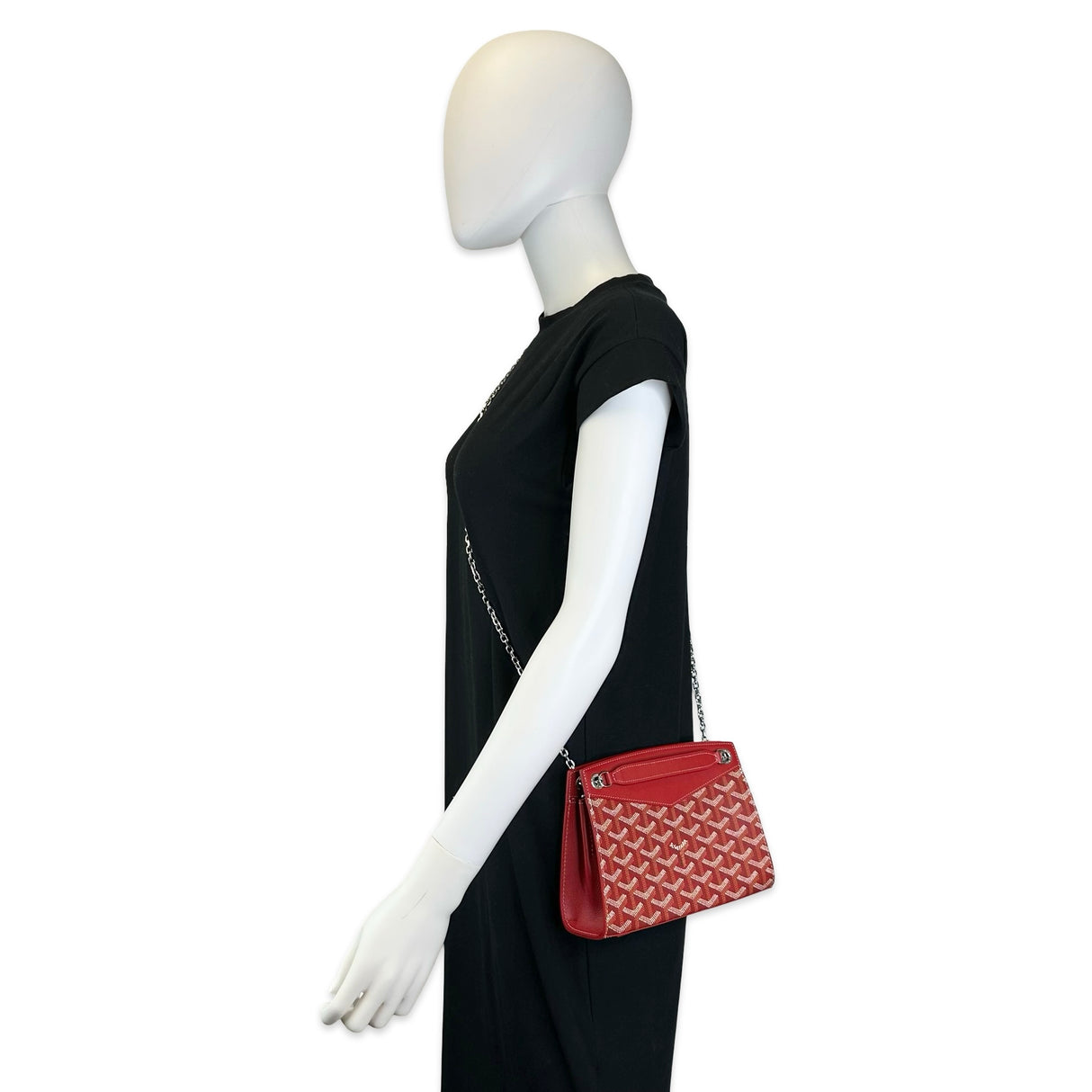 GOYARD: Goyardine Rouette Structure Mini Bag