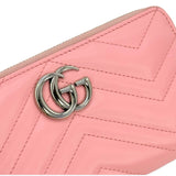 Quilted Leather GG Marmont Zip Around Wallet