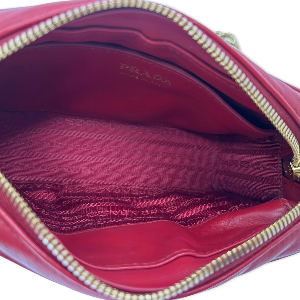 Quilted Leather Diagramme Camera Bag