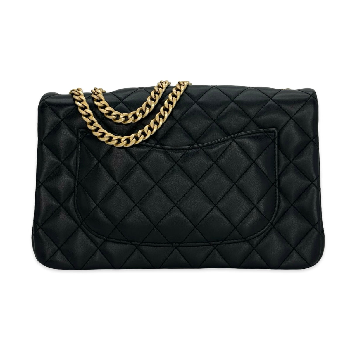 CHANEL: Quilted Lambskin Sweet Camellia Small Flap Bag