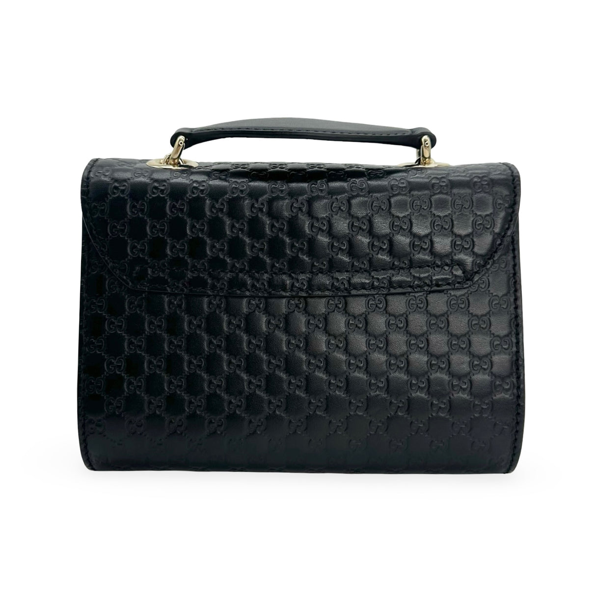 GUCCI: Microguccissima Mini Emily Chain Flap Bag