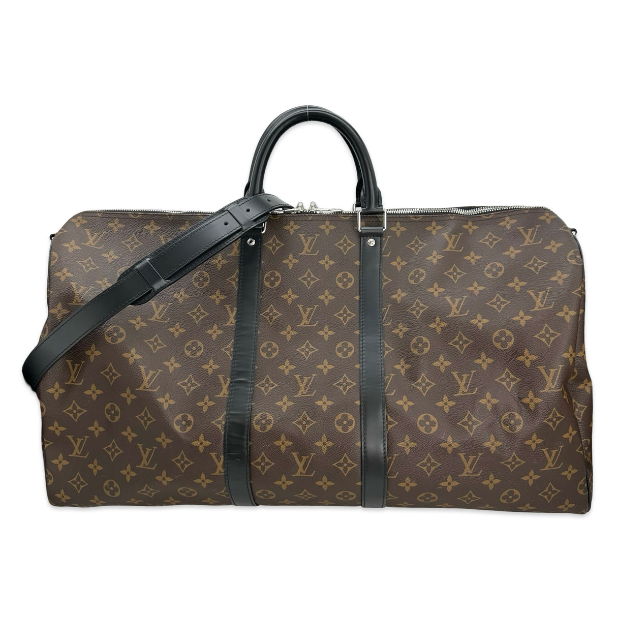 LOUIS VUITTON: Monogram Macassar Keepall Bandouliere 55