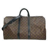 LOUIS VUITTON: Monogram Macassar Keepall Bandouliere 55