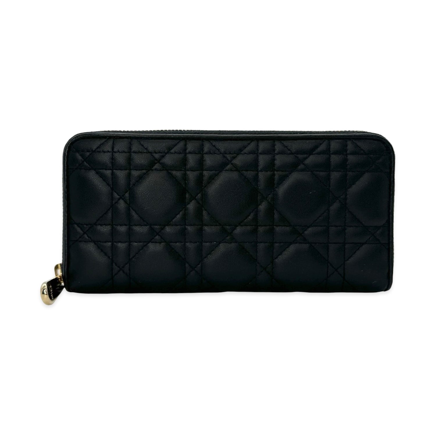 Christian Dior Cannage Lady Dior Voyageur Wallet