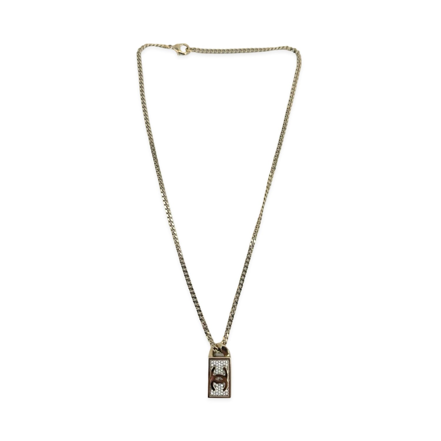 CC Box Crystal Necklace