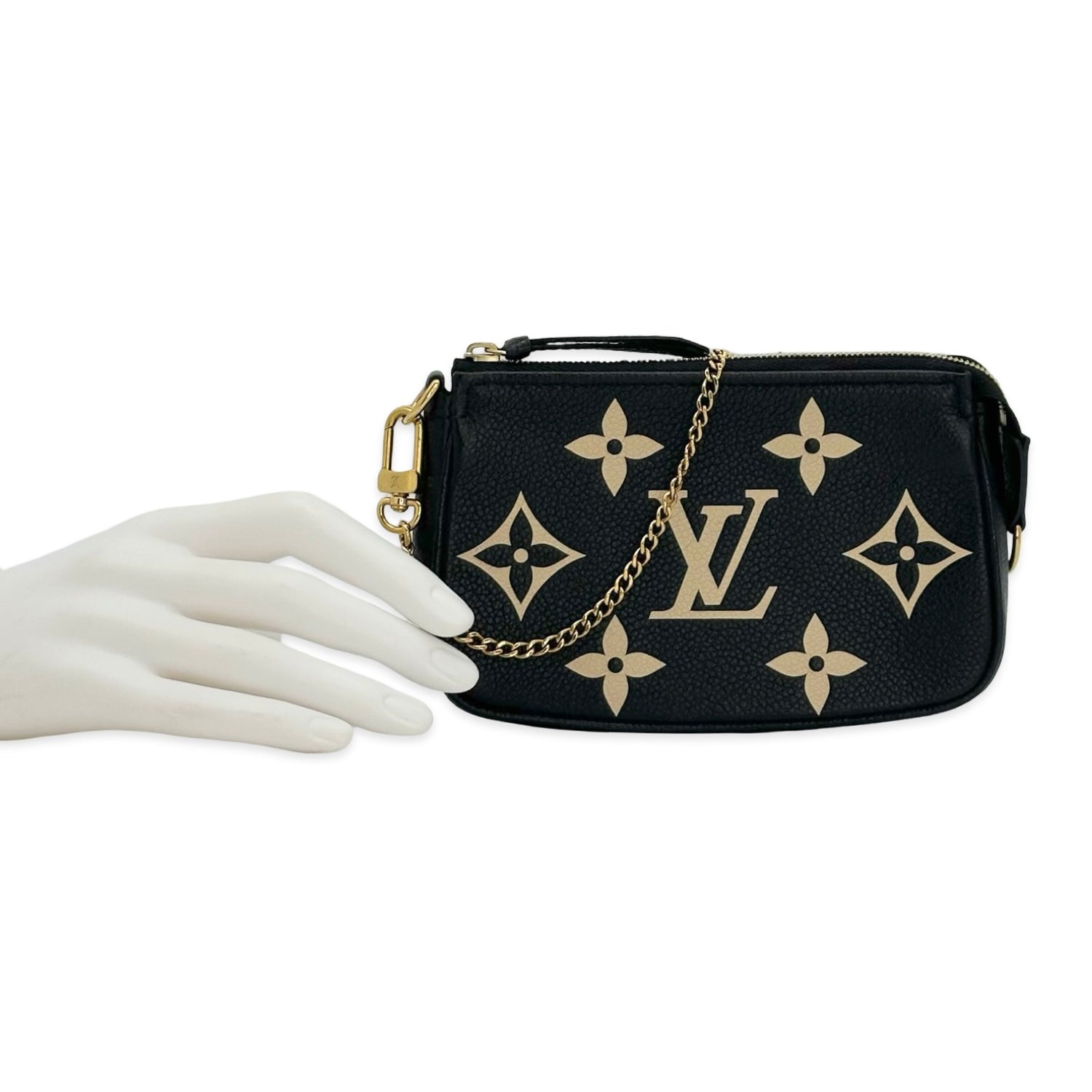Louis Vuitton Monogram Empreinte Bicolor Mini Pochette Accessories