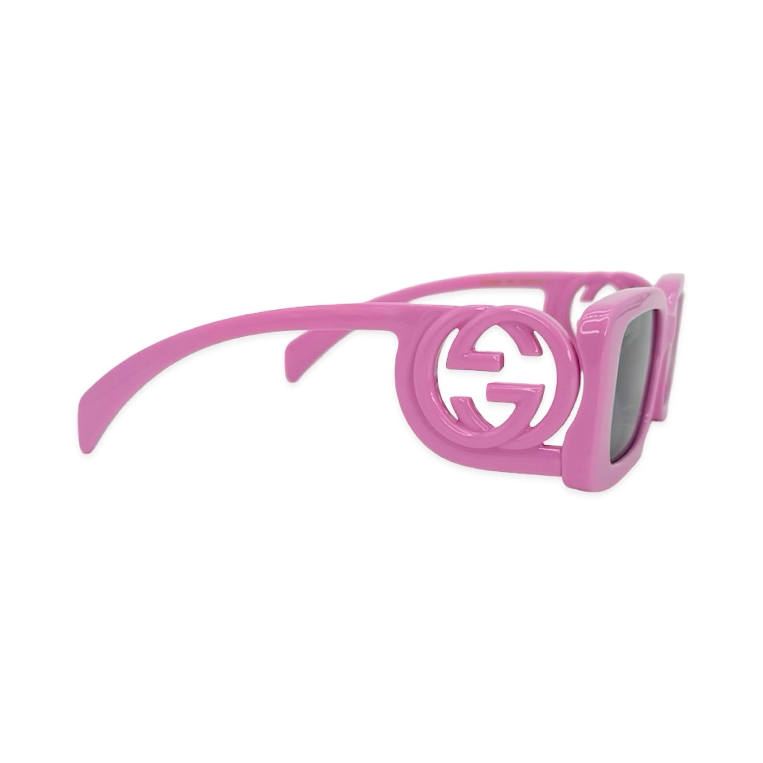 Gucci Interlocking G Chaise Lounge Rectangle Sunglasses