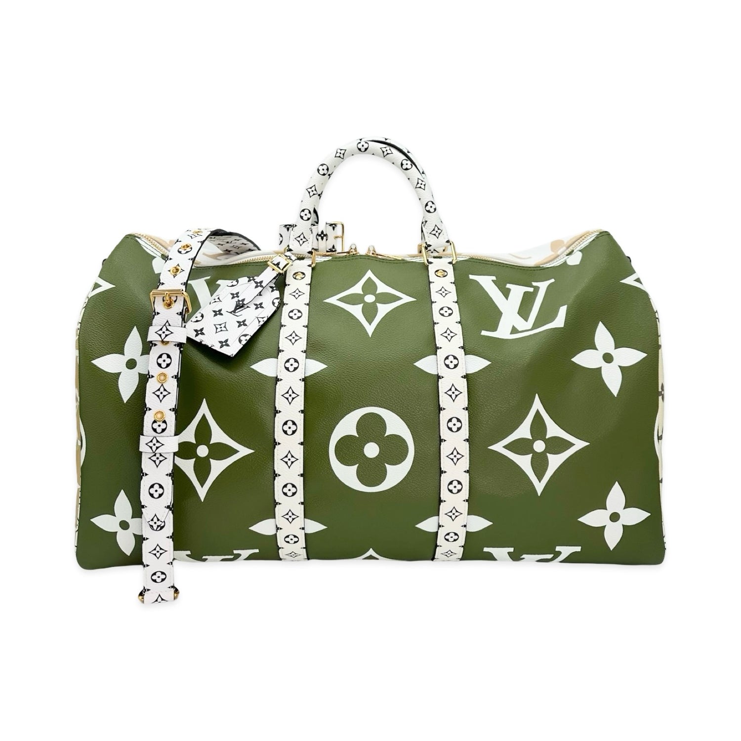 Monogram Giant Keepall Bandouliere 50