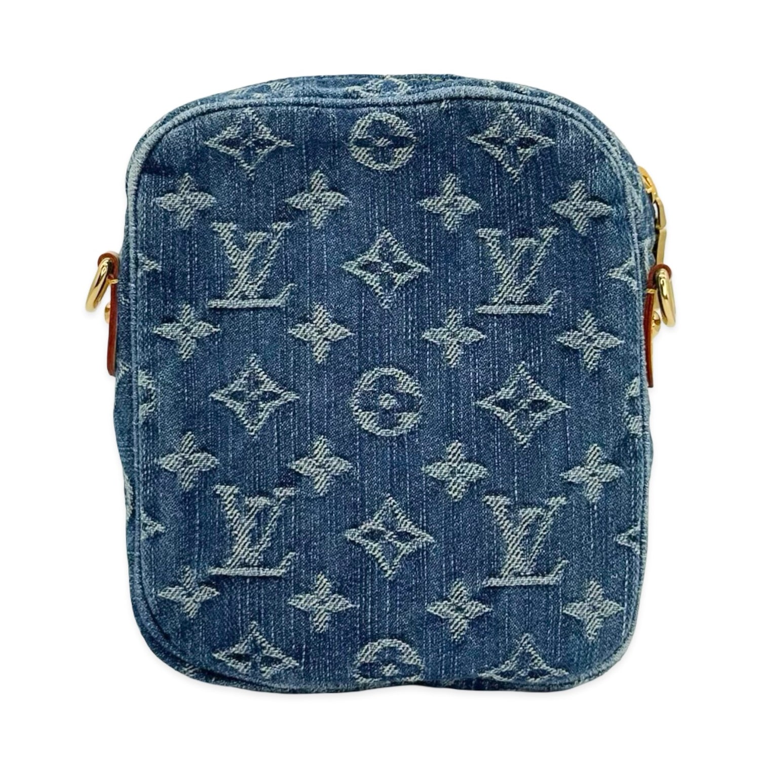 Monogram Denim Fairfax Pochette Remix