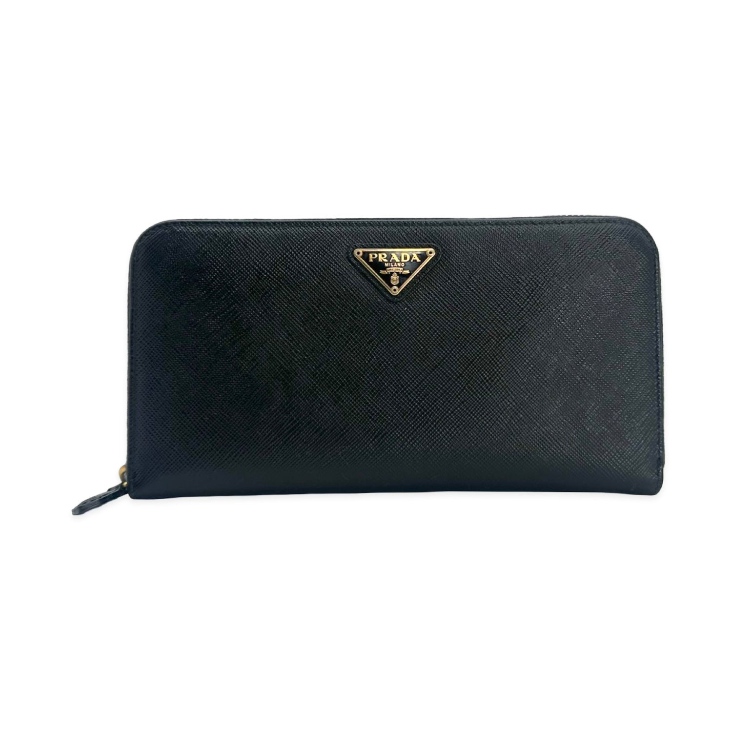 Saffiano Long Zip Wallet
