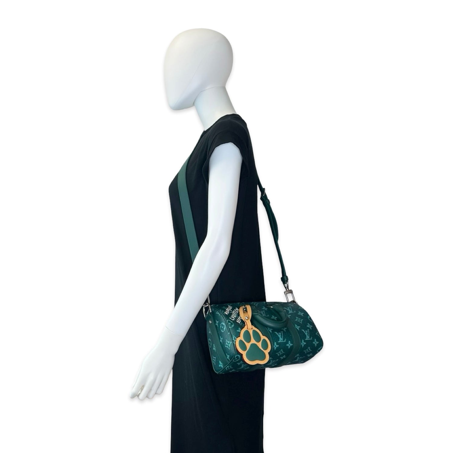 Louis Vuitton Monogram Heritage Keepall Bandouliere 25