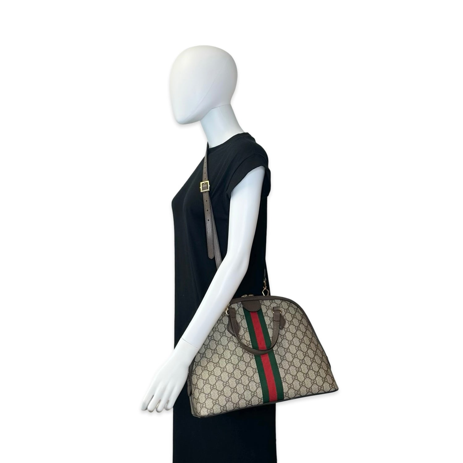 Gucci GG Supreme Medium Ophidia Dome