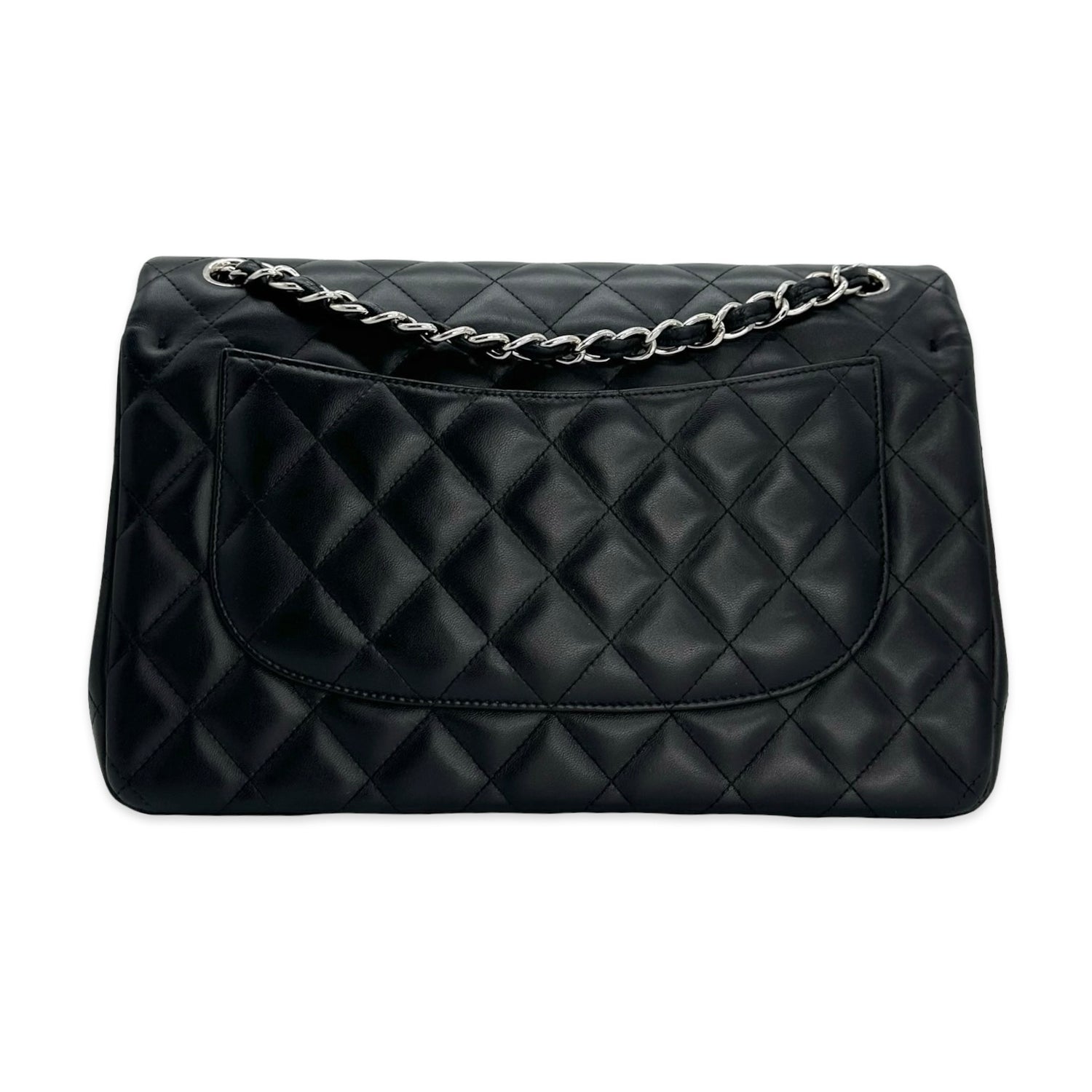 Quilted Lambskin Jumbo Classic Double Flap