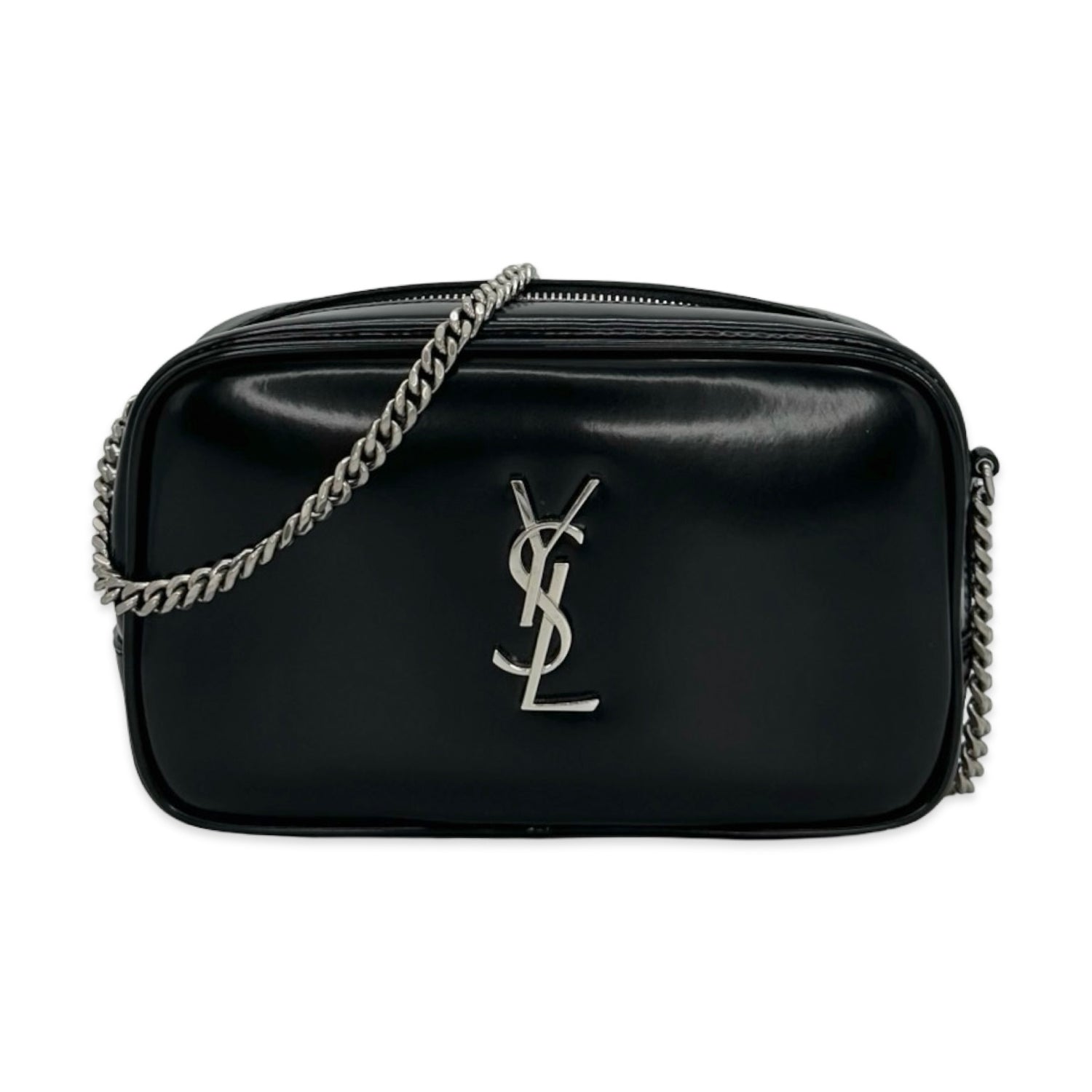 Patent Leather Mini Lou Camera Bag