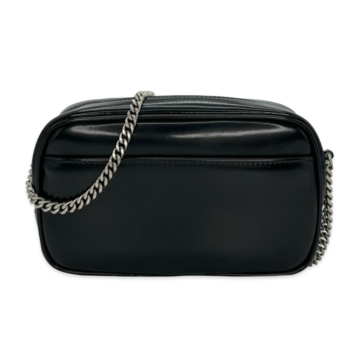 Patent Leather Mini Lou Camera Bag