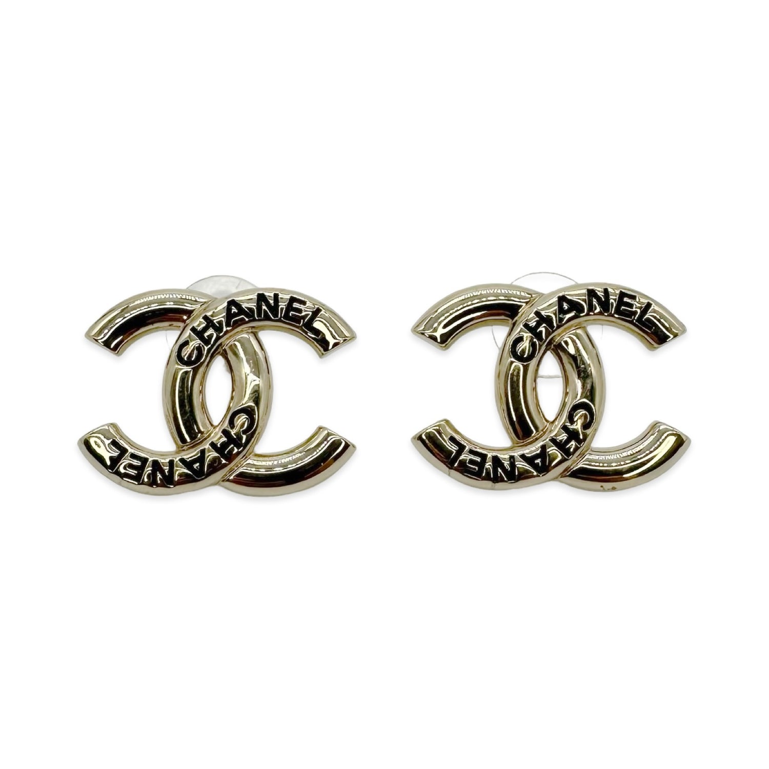 CC Logo Stud Earrings