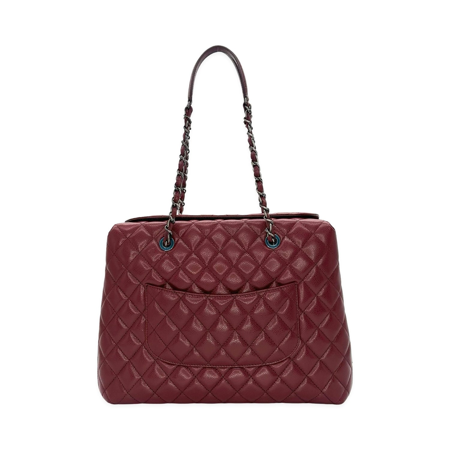 Quilted Caviar City Shopper Tote
