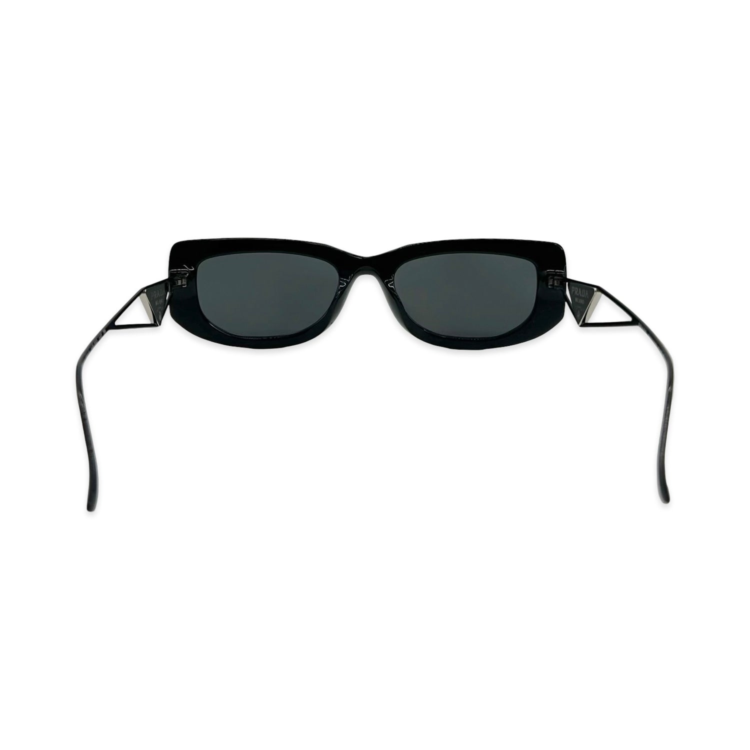 Rectangular Symbole Wire Sunglasses