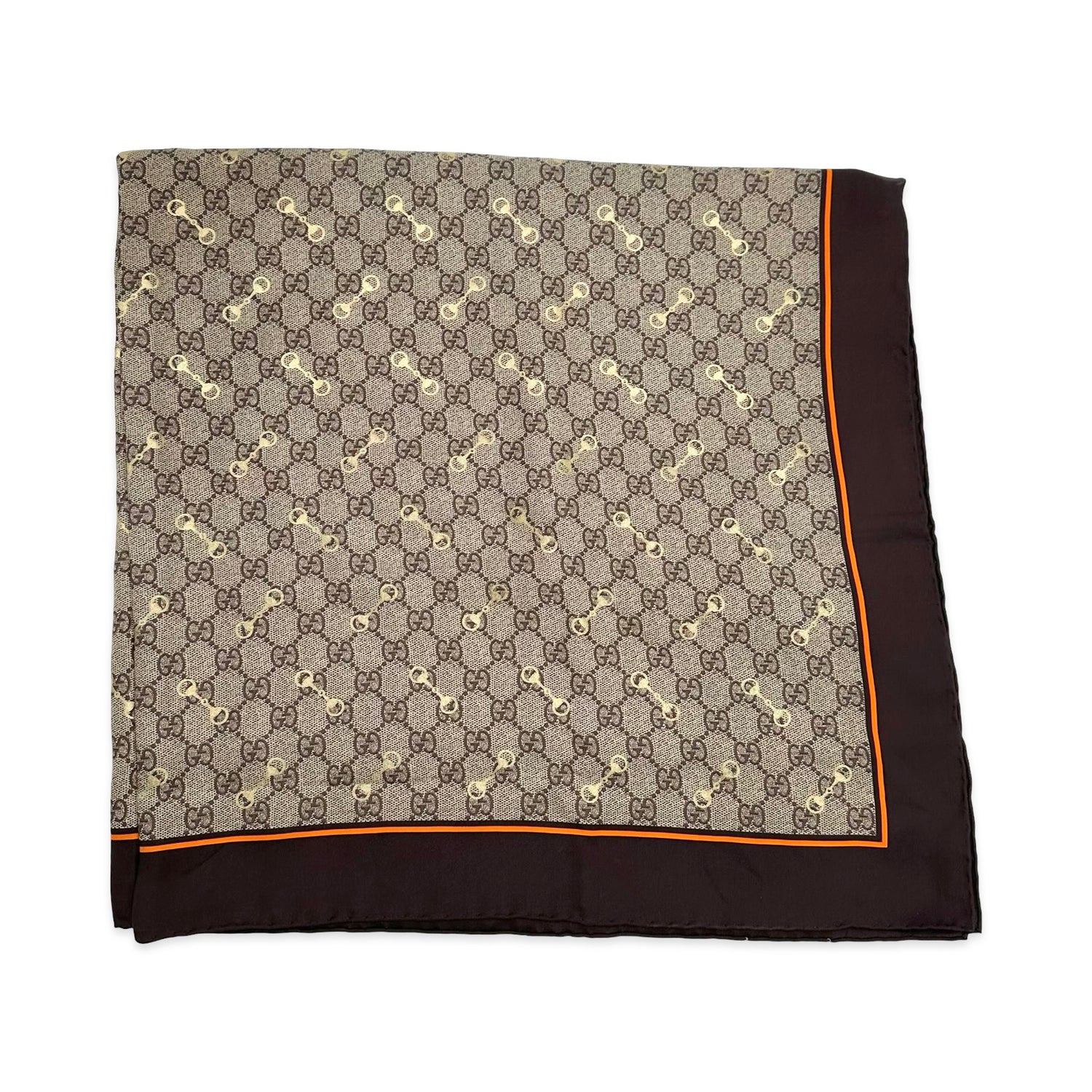 Silk GG Horsebit Scarf