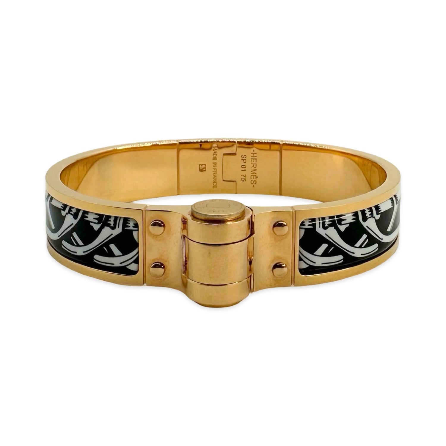 Balades Equestres Hinge Enamel Bracelet