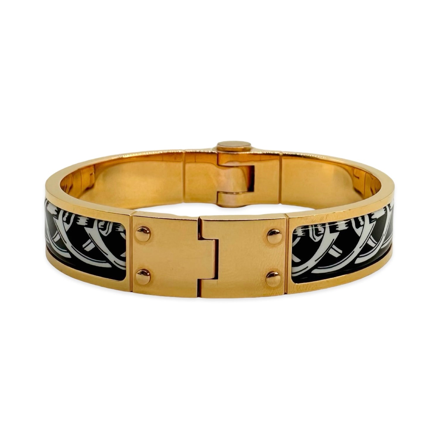 Balades Equestres Hinge Enamel Bracelet