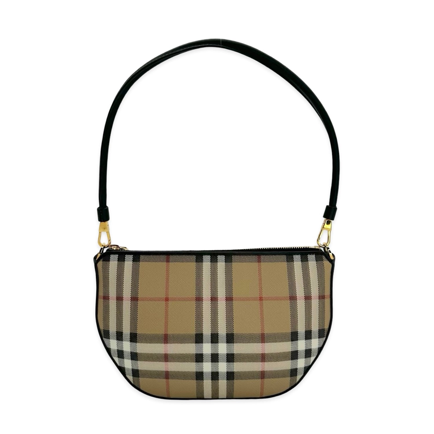 Check Small Shoulder Bag