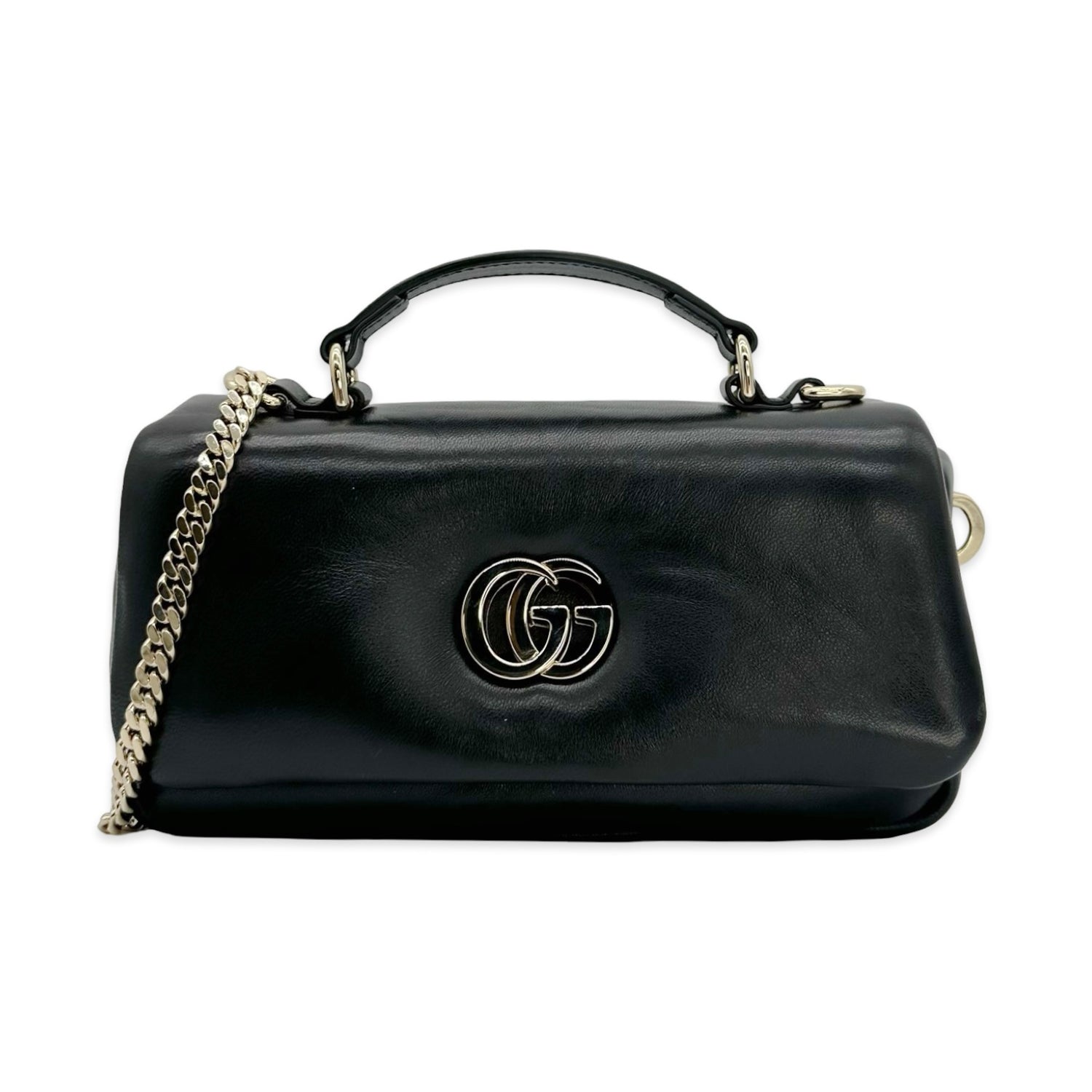 Lambskin GG Milano Top Handle Bag