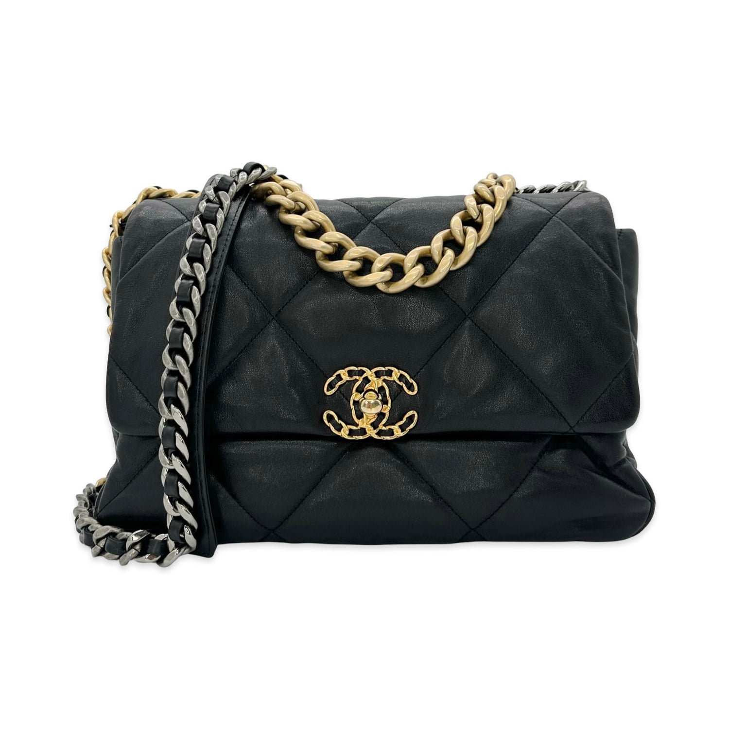 Quilted Lambskin Medium 19