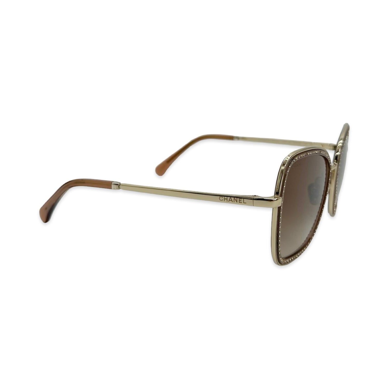 Chanel Metal Wire Square Sunglasses