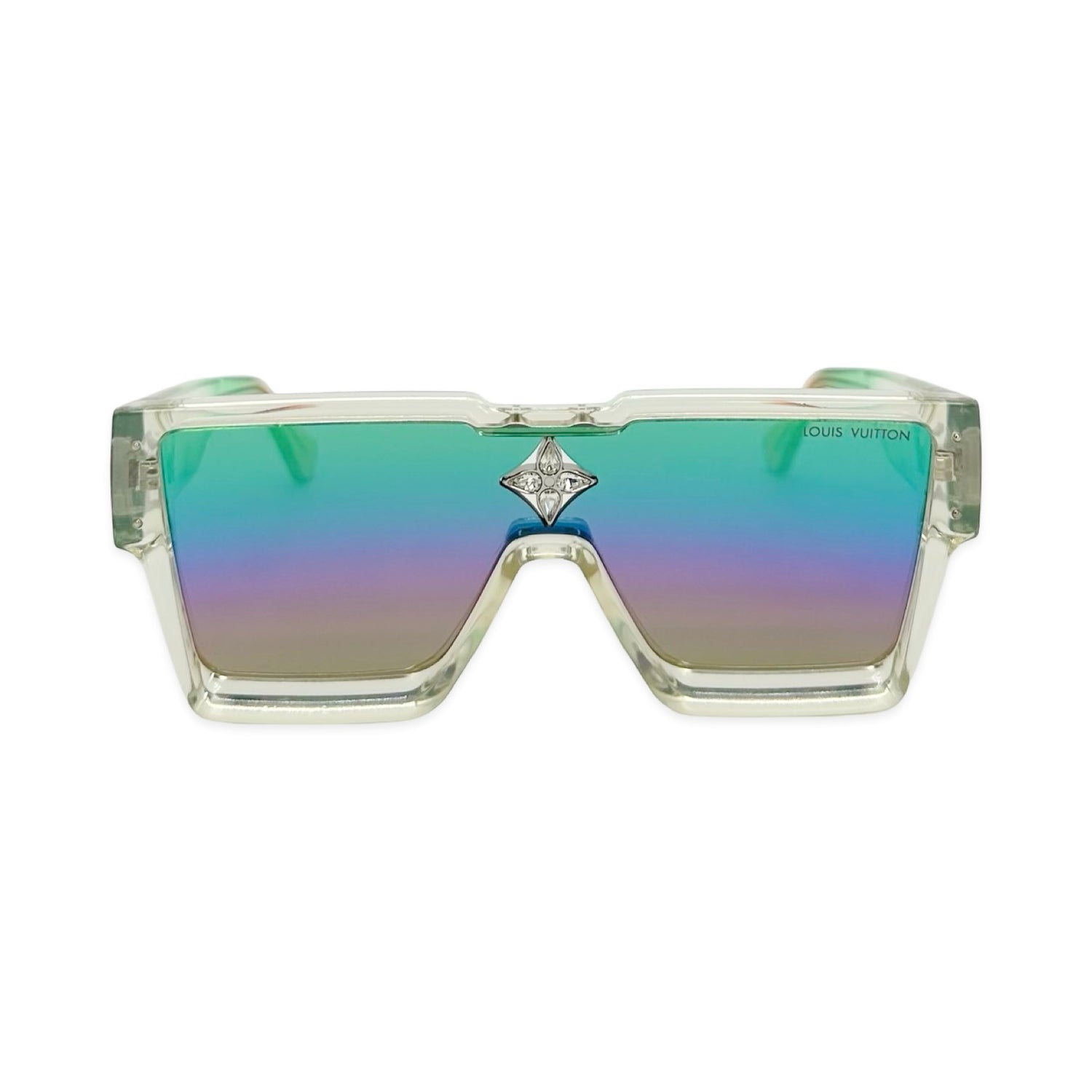 Transparent Crystal Cyclone Sunglasses