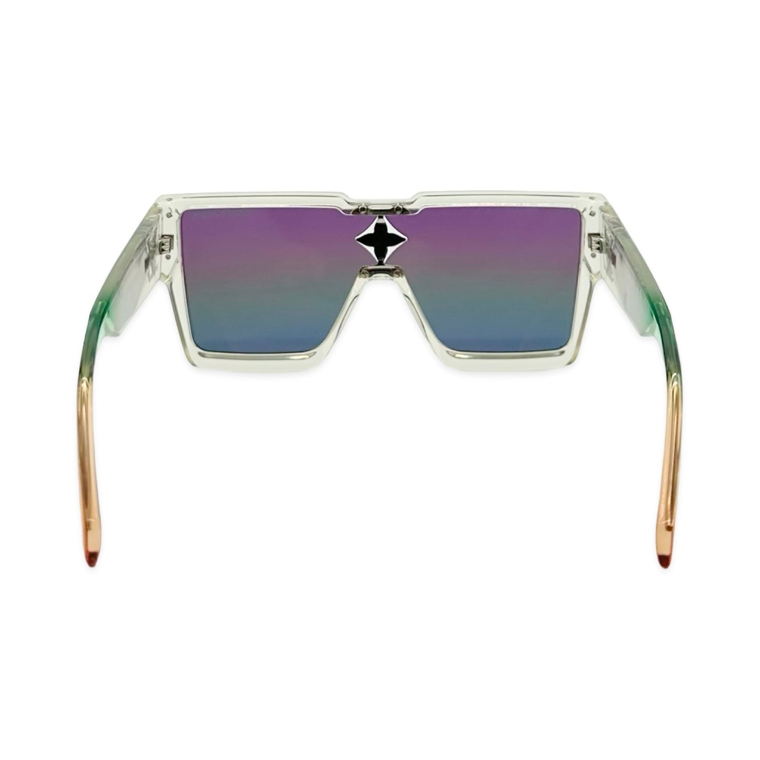 Transparent Crystal Cyclone Sunglasses