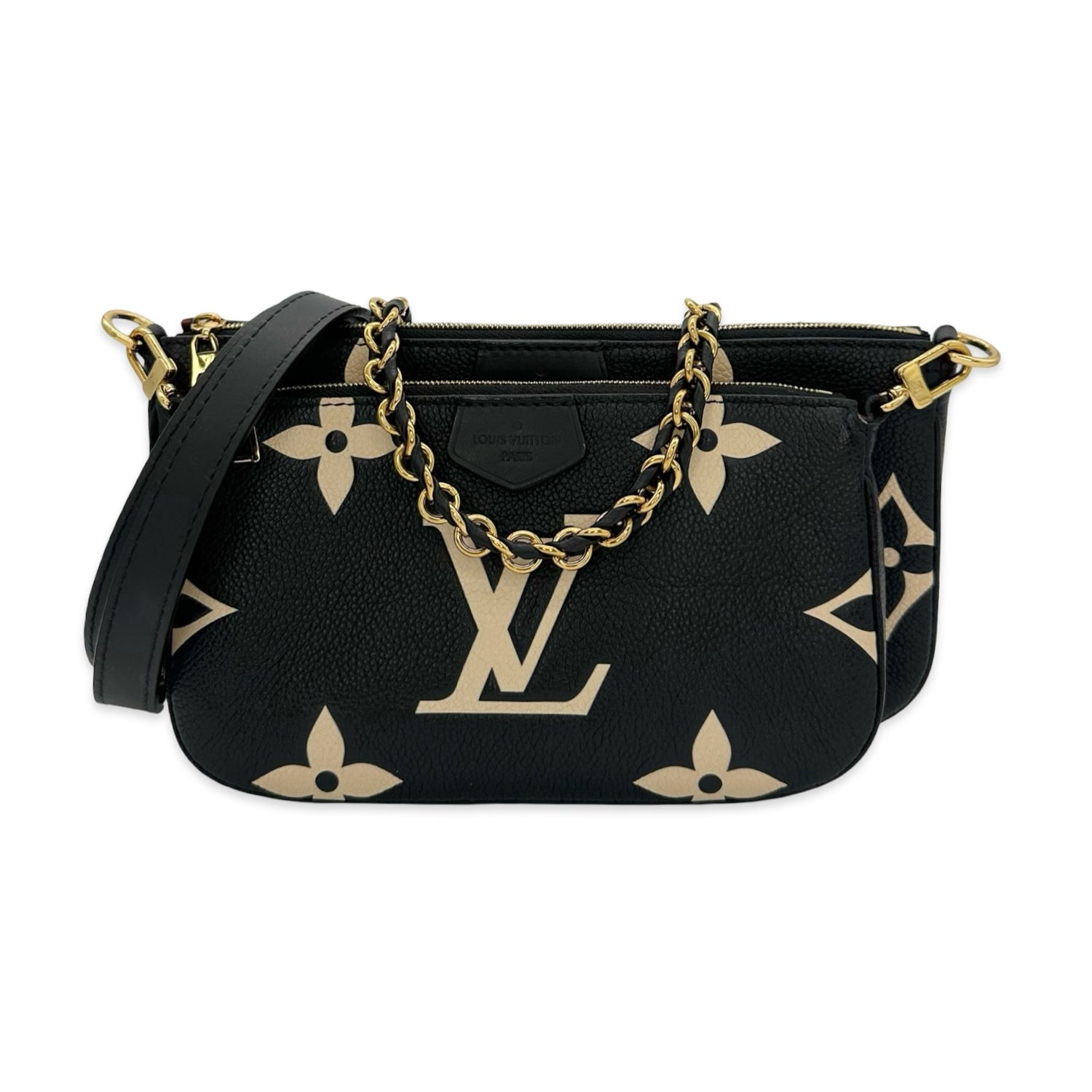 Louis Vuitton Monogram Empreinte Bicolor Multi Pochette Accessoires
