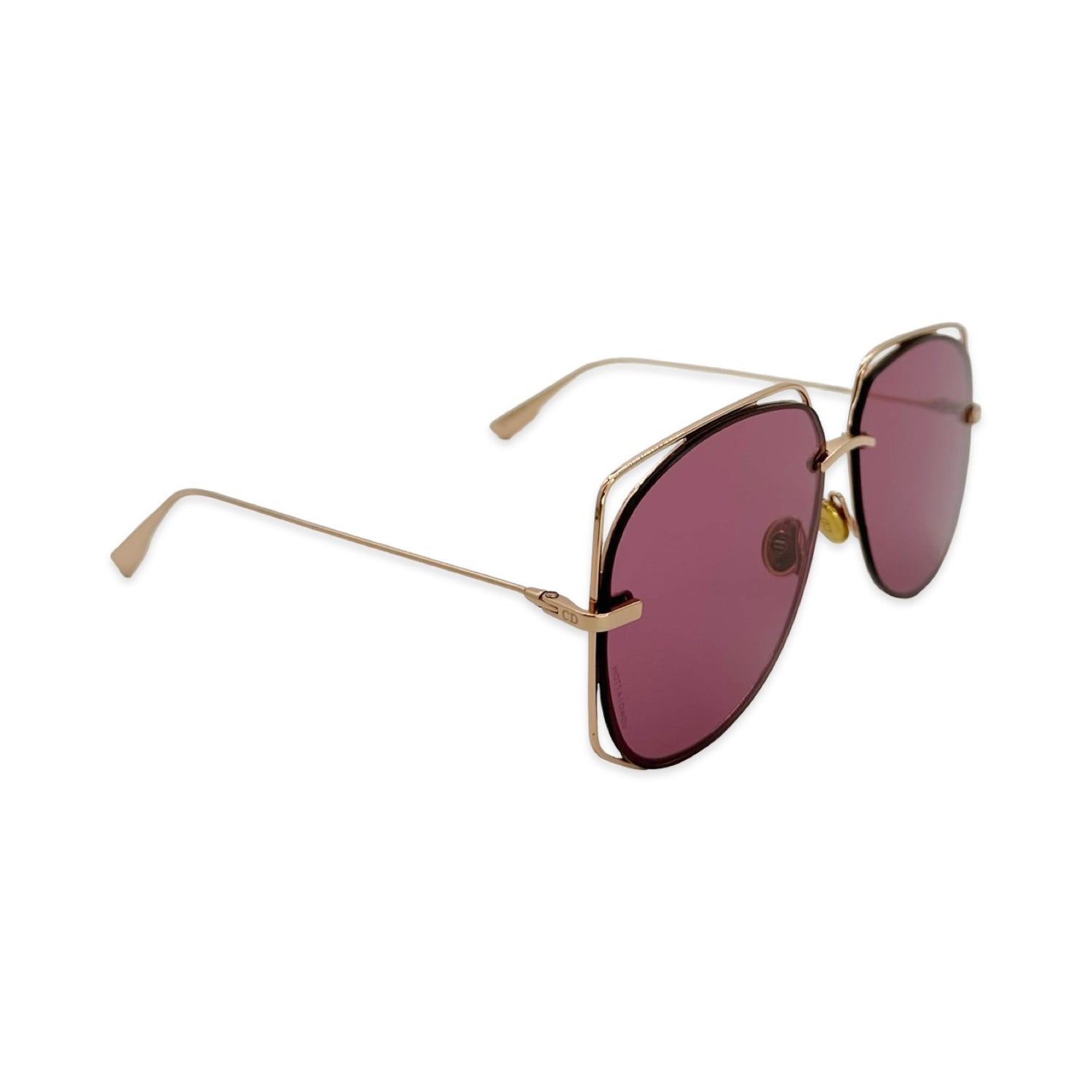 Christian Dior Stellaire 6 Oversized Aviator Sunglasses