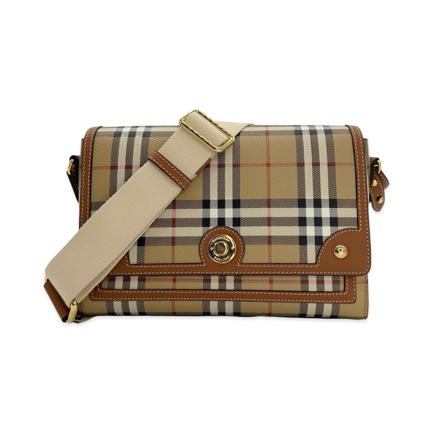 Coated Check Messenger