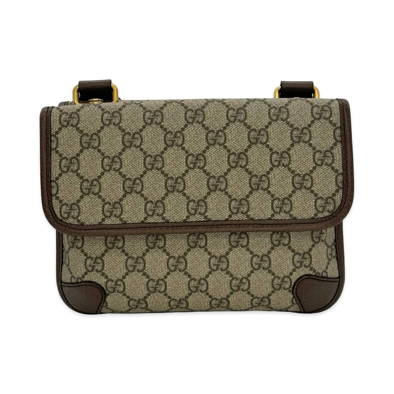 GG Supreme Neo Vintage Double Flap Crossbody