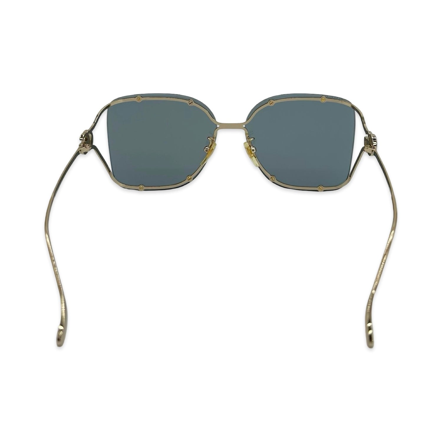 Gucci Square Rimless Sunglasses