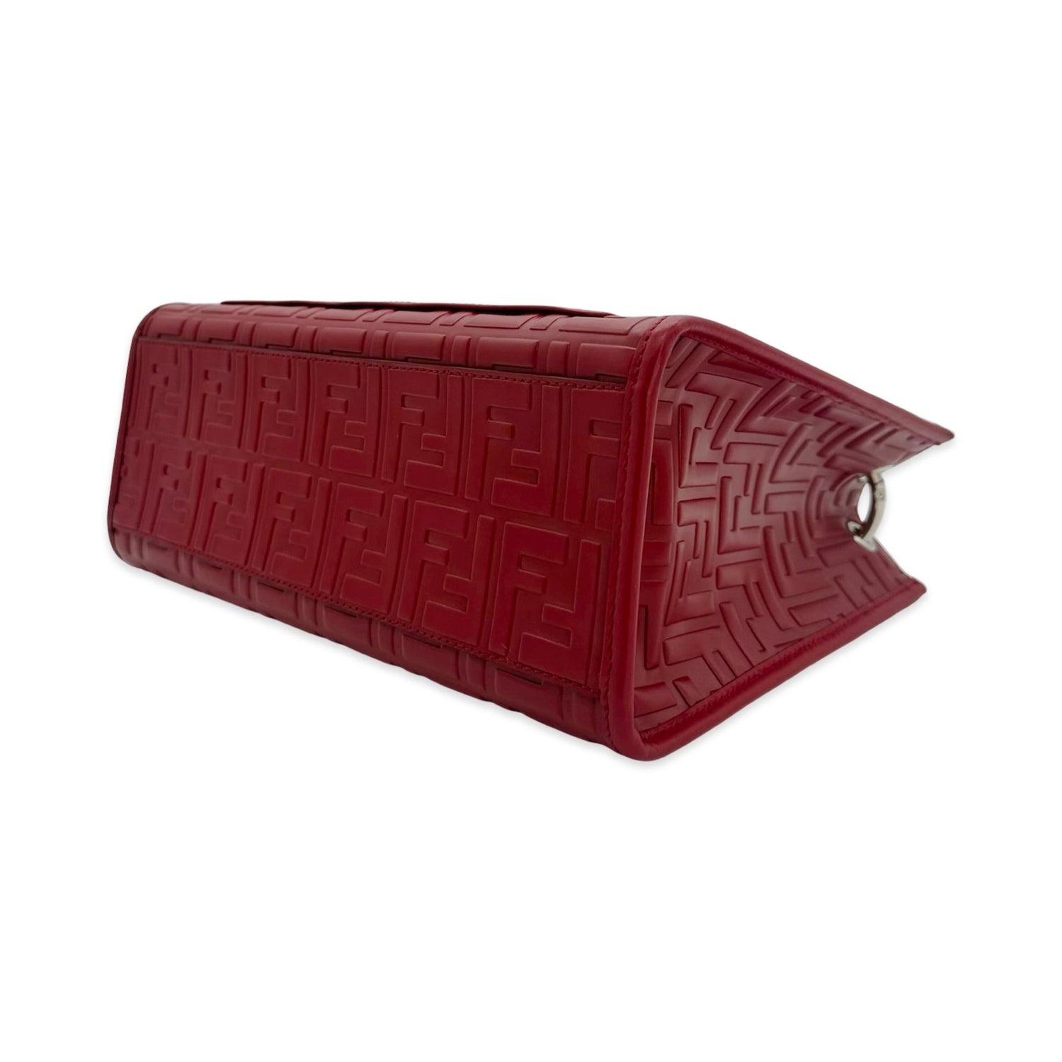 Embossed Leather Runaway Tote