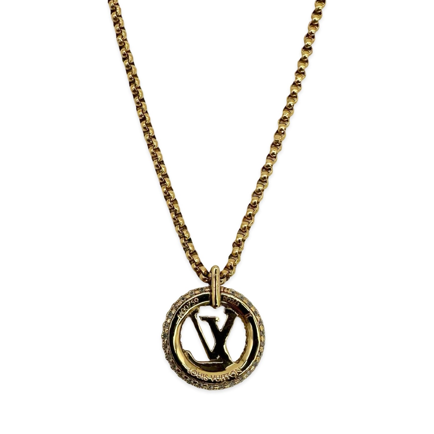 Louis Vuitton Crystal Louise Necklace