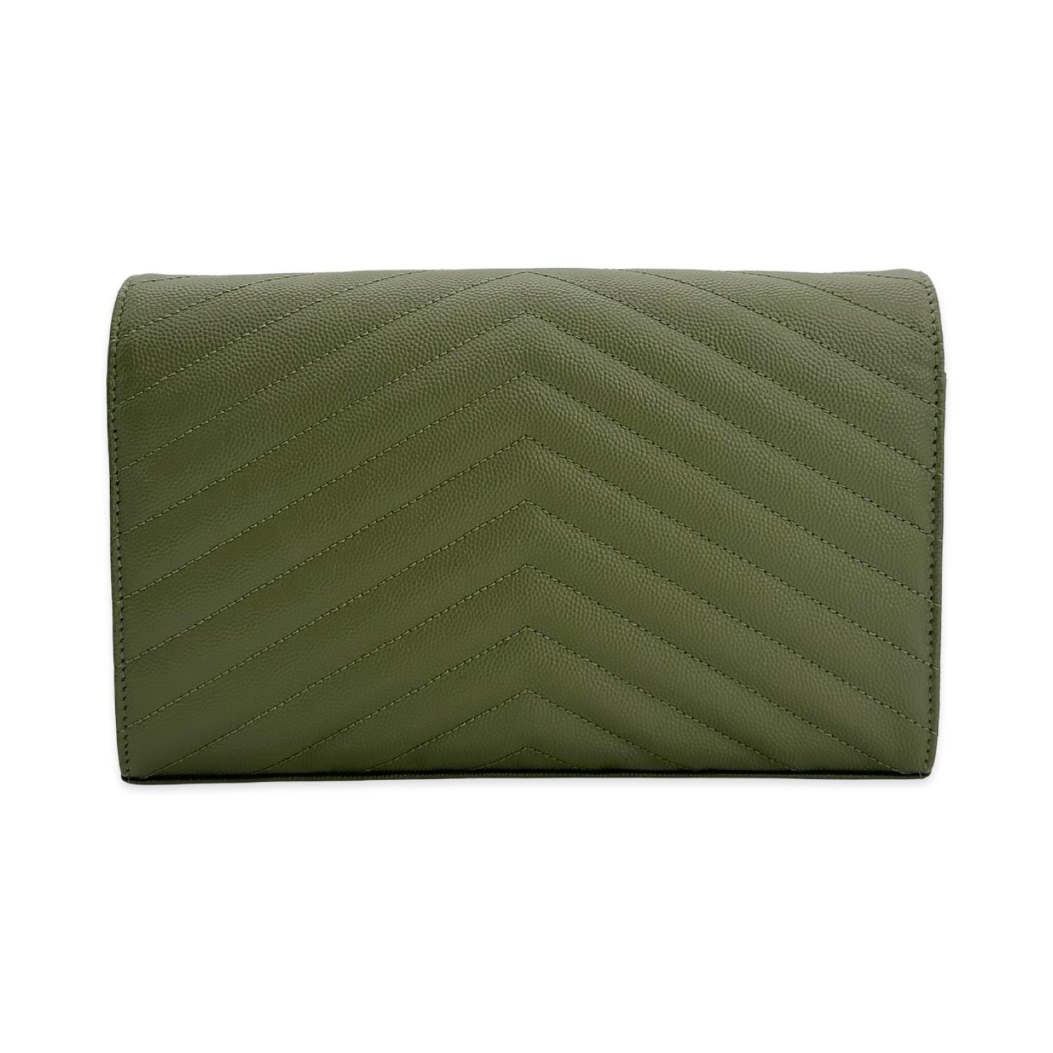 Quilted Grain de Poudre Classic Cassandre Chain Wallet