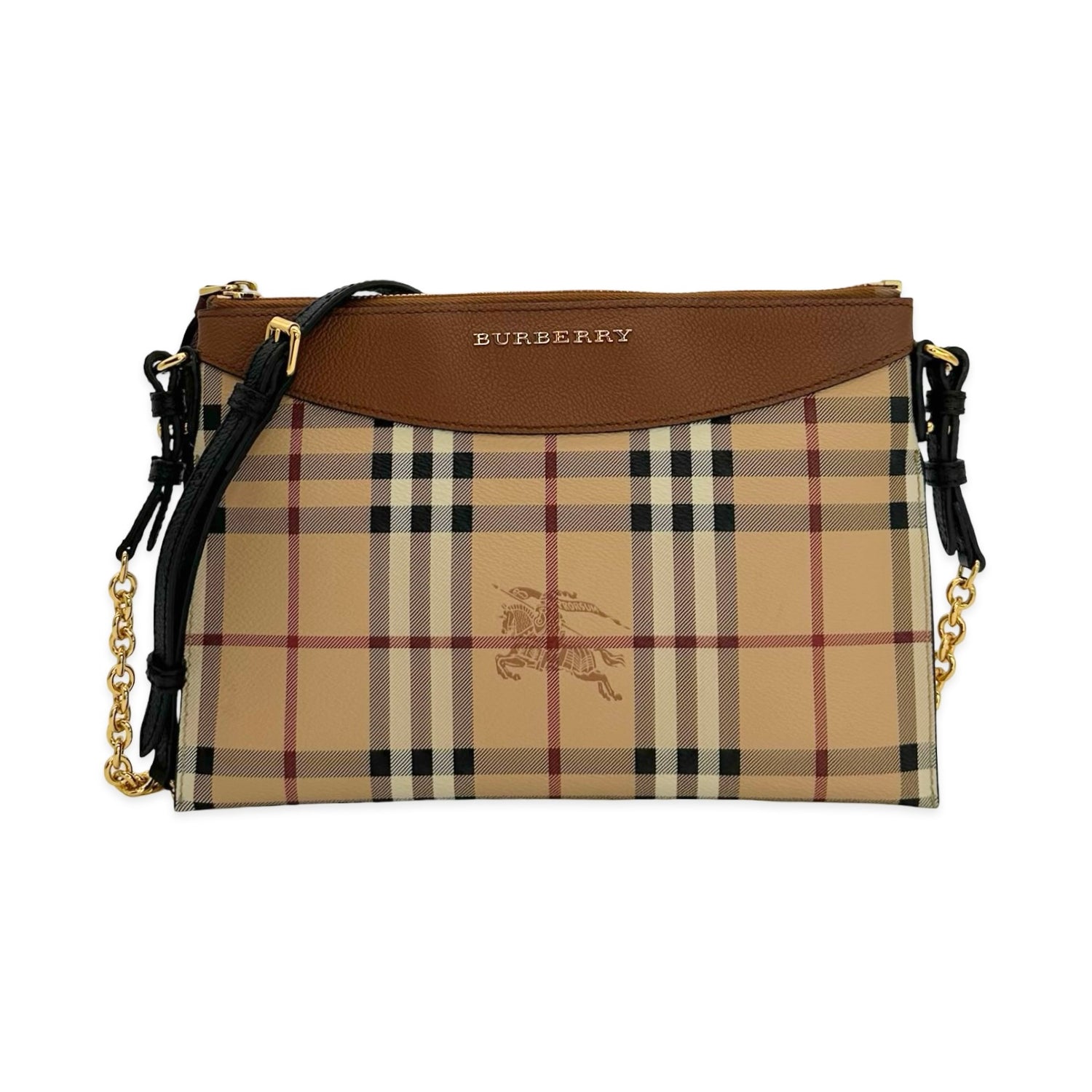Burberry Coated Check Peyton Crossbody