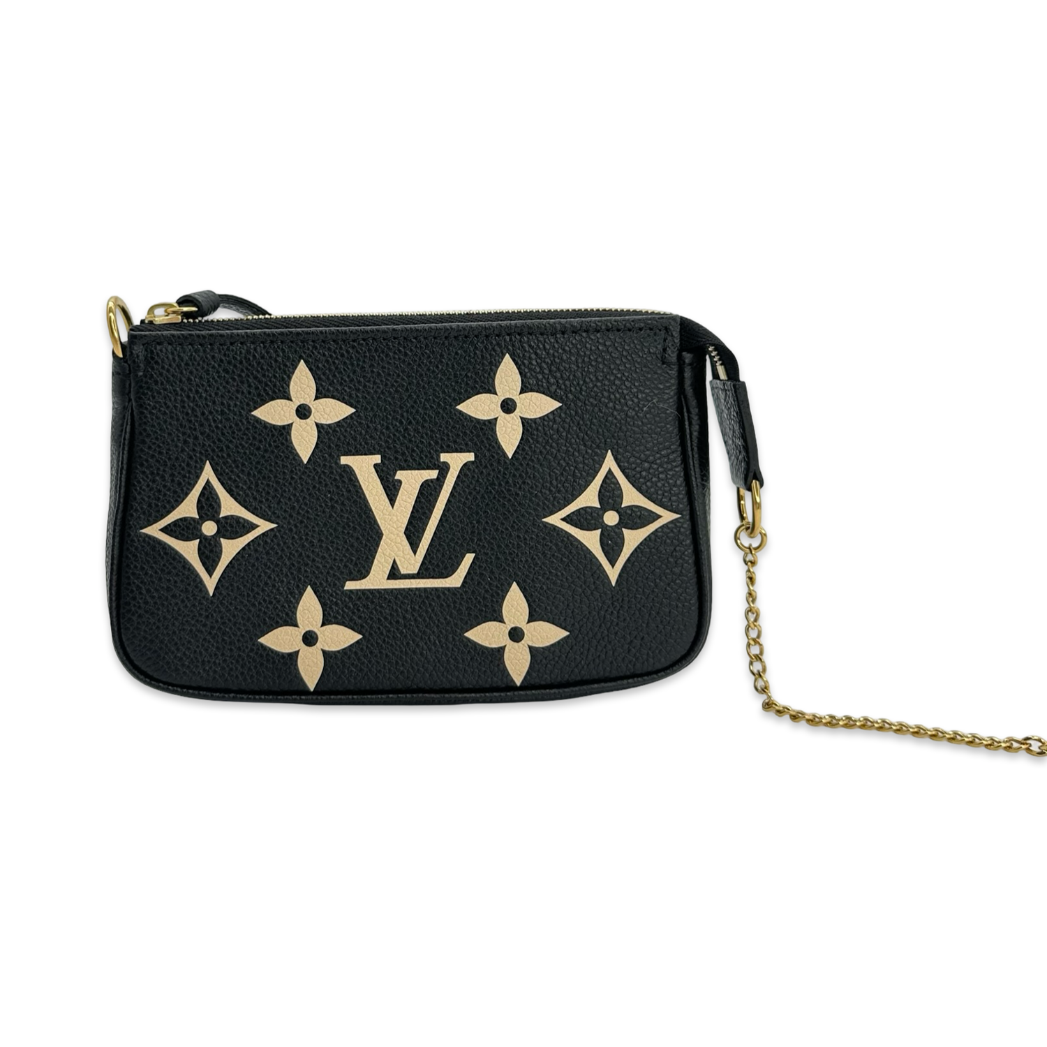Louis Vuitton Monogram Empreinte Bicolor Mini Pochette Accessoires